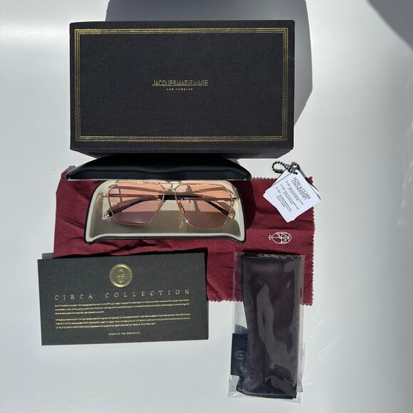 Jacques Marie Mage Stellar Sunglasses Rose Gold Bubblegum CR39 Limited Ed of 150 - Picture 2 of 16